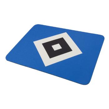 Hamburger SV HSV Mousepad Raute gummiert ca. 22,6 x 18 cm